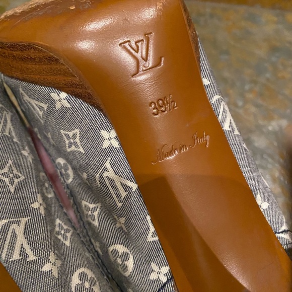 Louis Vuitton Monogram Heels - Picture 13 of 14